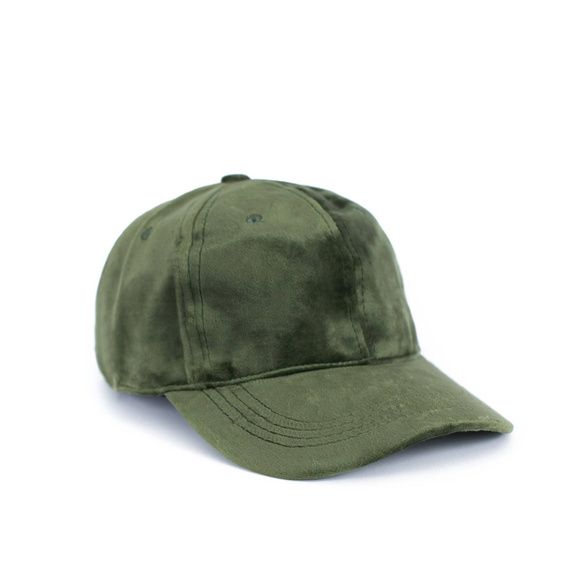 Czapka z daszkiem Welurowy streetwear