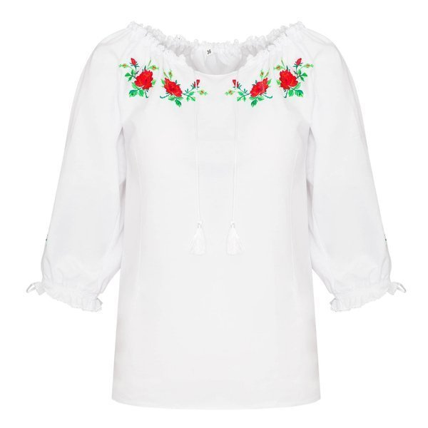 Damska bluzka z haftem