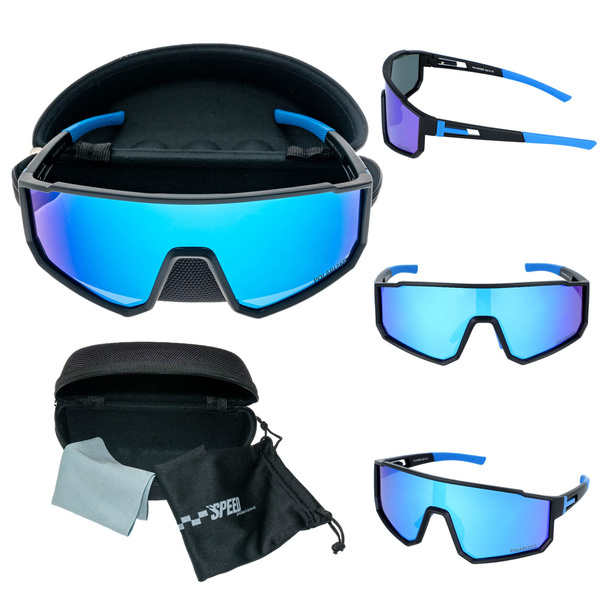 OKULARY POLARYZACYJNE SPORTOWE UNISEX + POKROWIEC