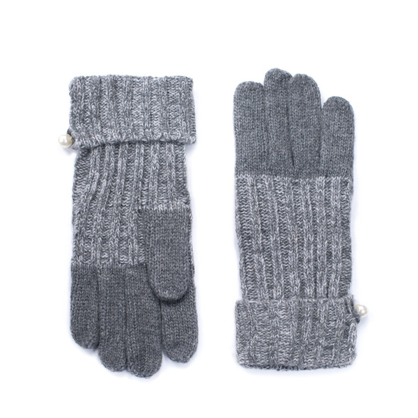 Rękawiczki Wełna z perłą