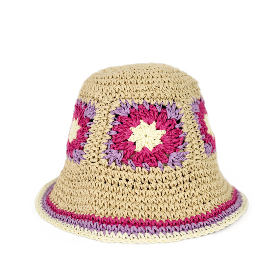 Kapelusz Crochet bucket