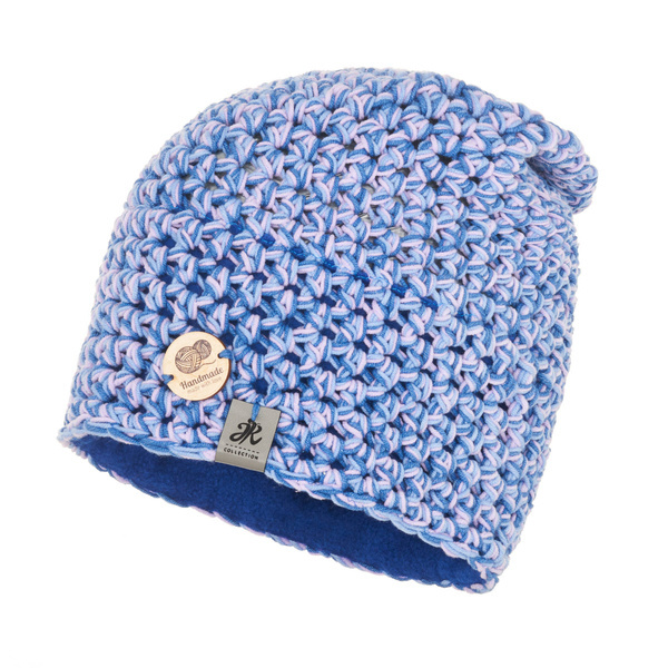 Czapka Damska z naturalnym pomponem