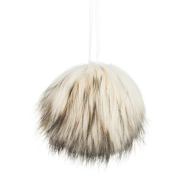 Pompon naturalny do czapki