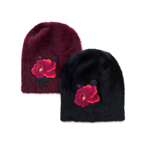 Czapka Stylowa piwonia