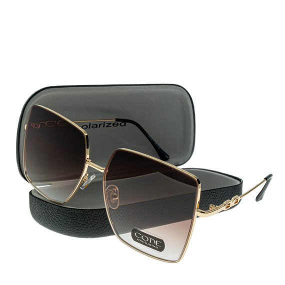 OKULARY PRZECIWSŁONECZNE DAMSKIE + POKROWIEC