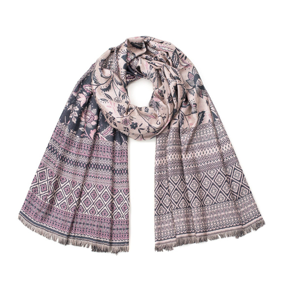 Szal Orientalne kwiaty