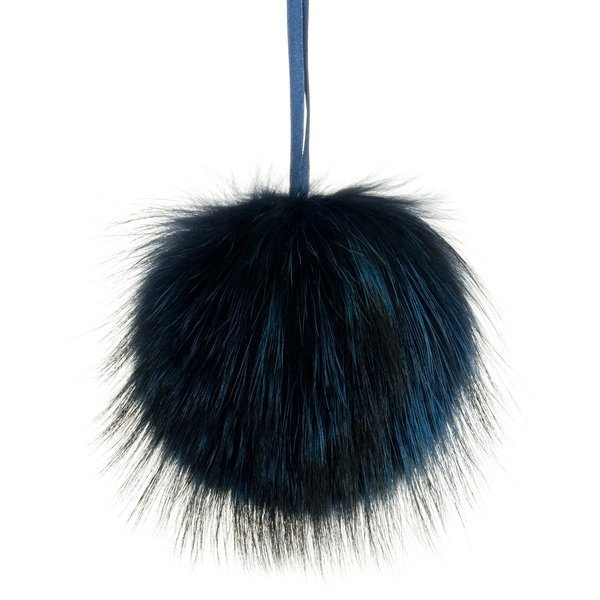 Pompon naturalny do czapki