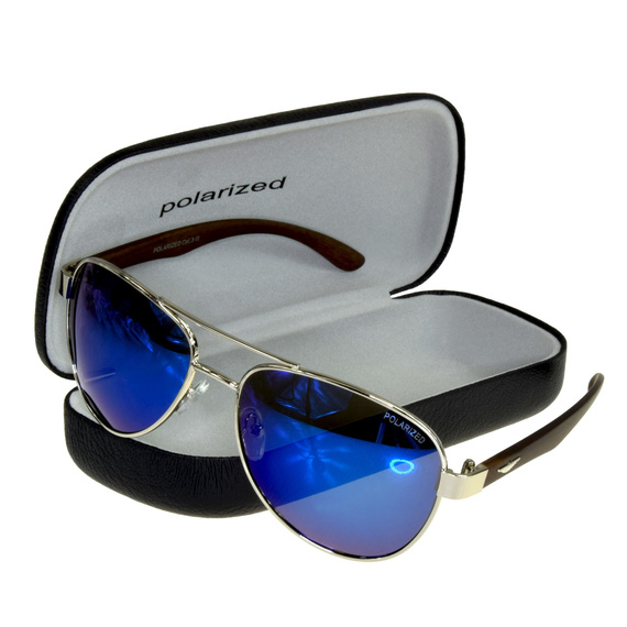 Okulary polaryzacyjne UNISEX pilotki