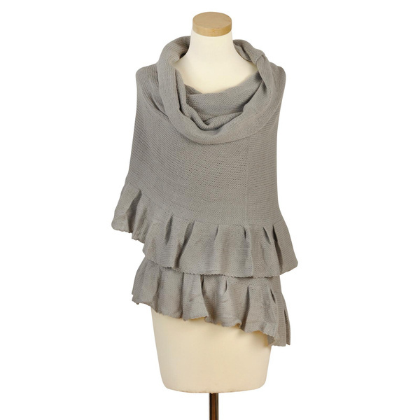 Szal Dama Z Falbanką