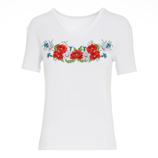 Damska bluzka z krótkim rękawem