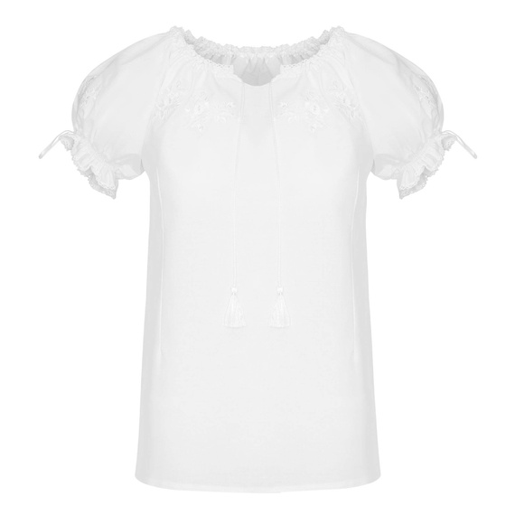 Damska bluzka gładka bez haftu