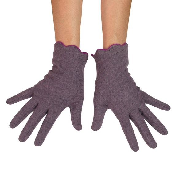 Eleganckie rękawiczki wełniane