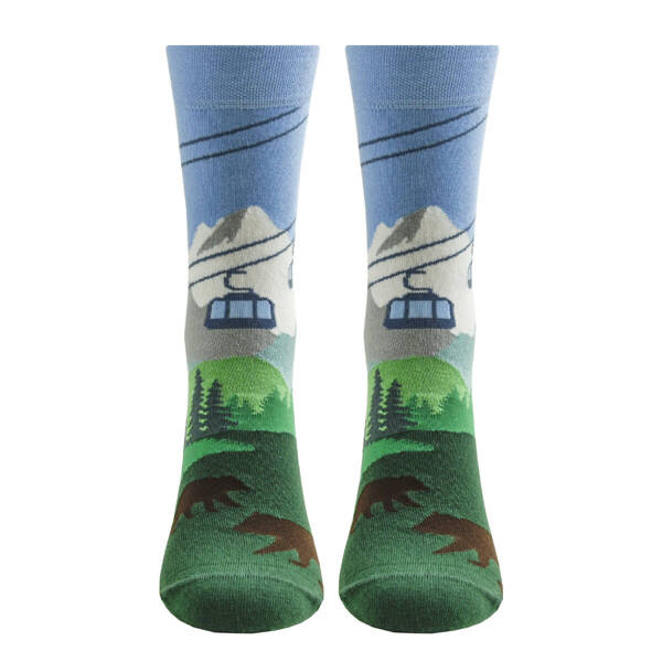 Skarpetki długie męskie kolejka 39-42