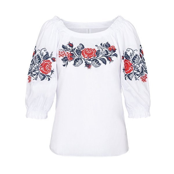Damska bluzka z haftem