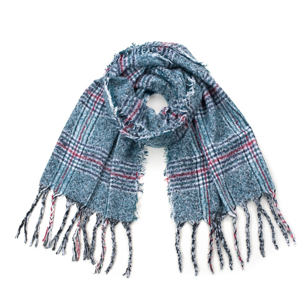 Szal Błyszcząca krata