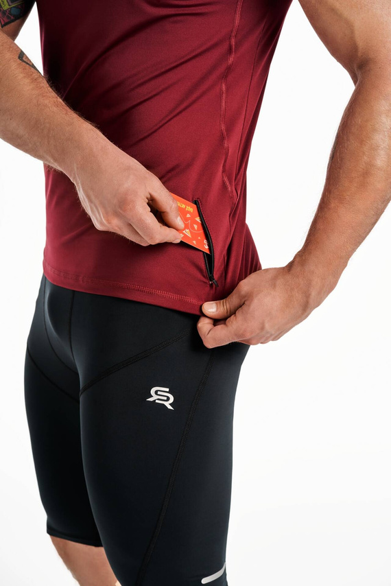 Koszulka Męska szybkoschnąca VITAL ZIP