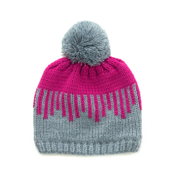 Polska czapka Kolorowe sople