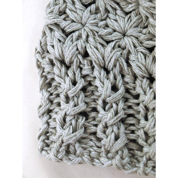 Czapka Ażurowy pompon