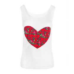 Damska koszulka "bokserka" z sercem