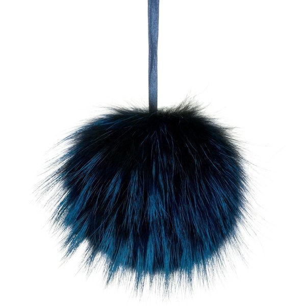 Pompon naturalny do czapki