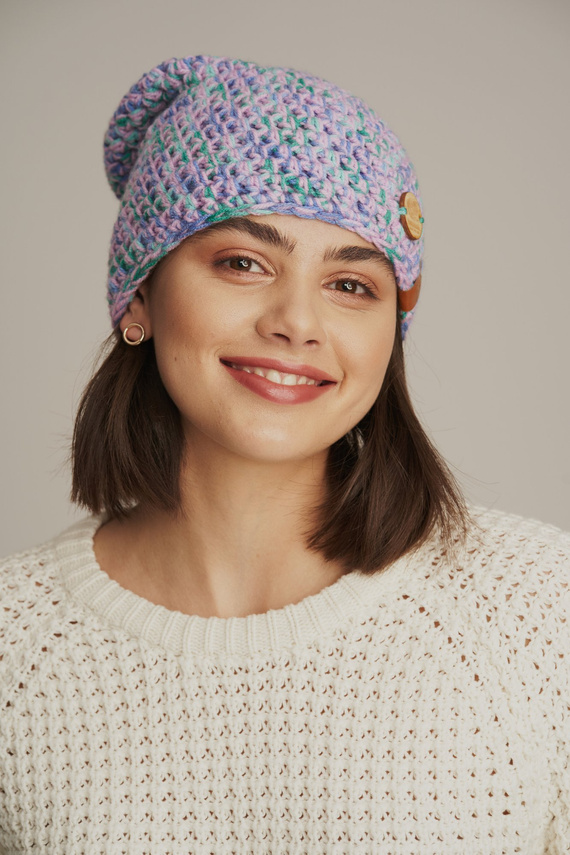 Zimowa Czapka HANDMADE UNISEX