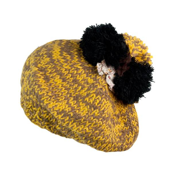 Beret Trzy Pompony