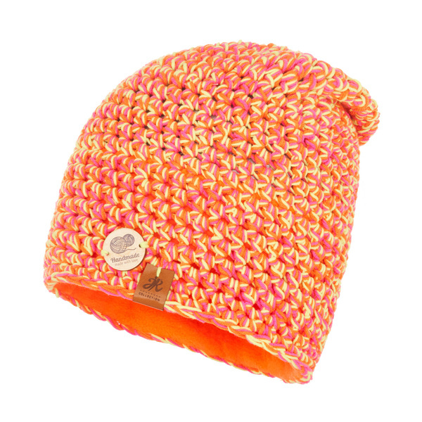 Czapka Damska z naturalnym pomponem