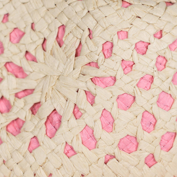 Kapelusz Pink elegance [HANDMADE]