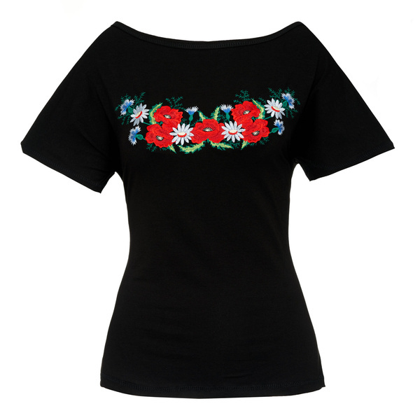 Damska bluzka z krótkim rękawem