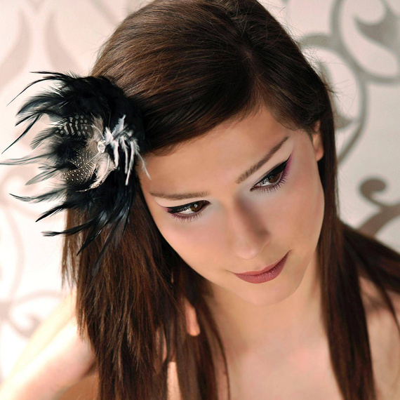 Piórkowa Ozdoba Do Włosów