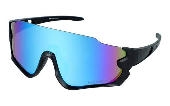 OKULARY PRZECIWSŁONECZNE SPORTOWE UNISEX + ETUI + ŚCIERECZKA