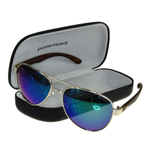 Okulary polaryzacyjne UNISEX pilotki