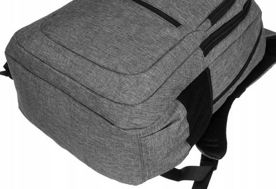 Pojemny, materiałowy plecak na laptopa — David Jones